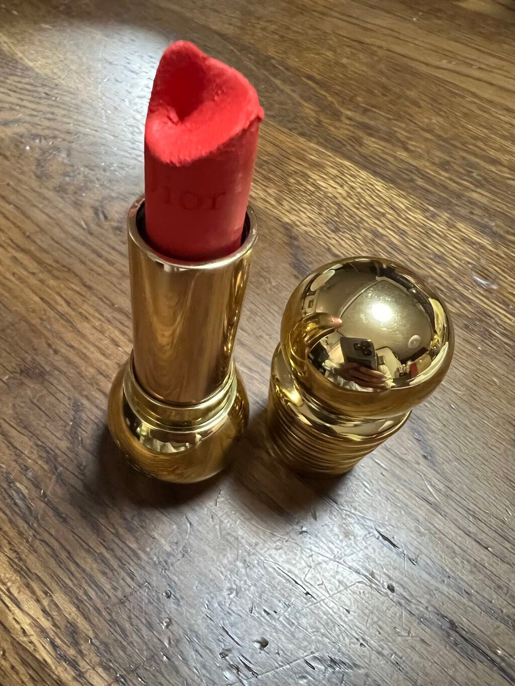 くぅたん on LIPS 「Diorのディオリフィックベルベットタッチリップスティック54..」(1枚目)