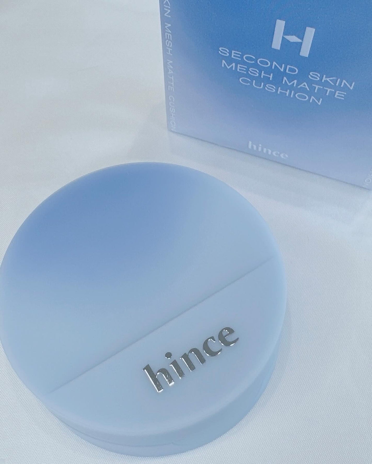 セカンドスキンメッシュマットクッション/hince/クッションファンデーションを使ったクチコミ(2枚目)