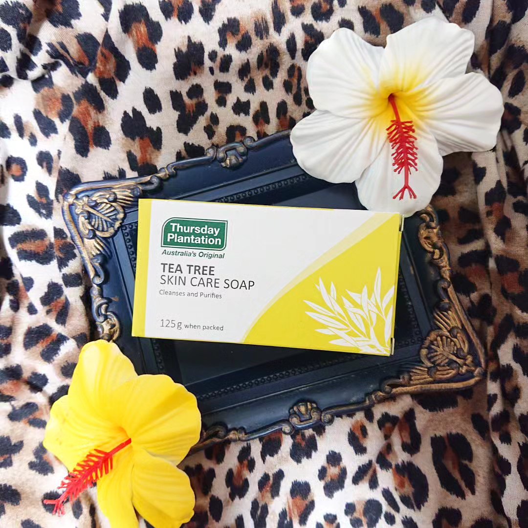 ティーツリースキンケアソープ/ミックコスモ/洗顔石鹸を使ったクチコミ（2枚目）