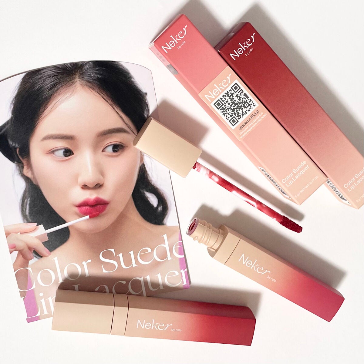 カラースエードリップロッカー/Neker /口紅を使ったクチコミ(6枚目)