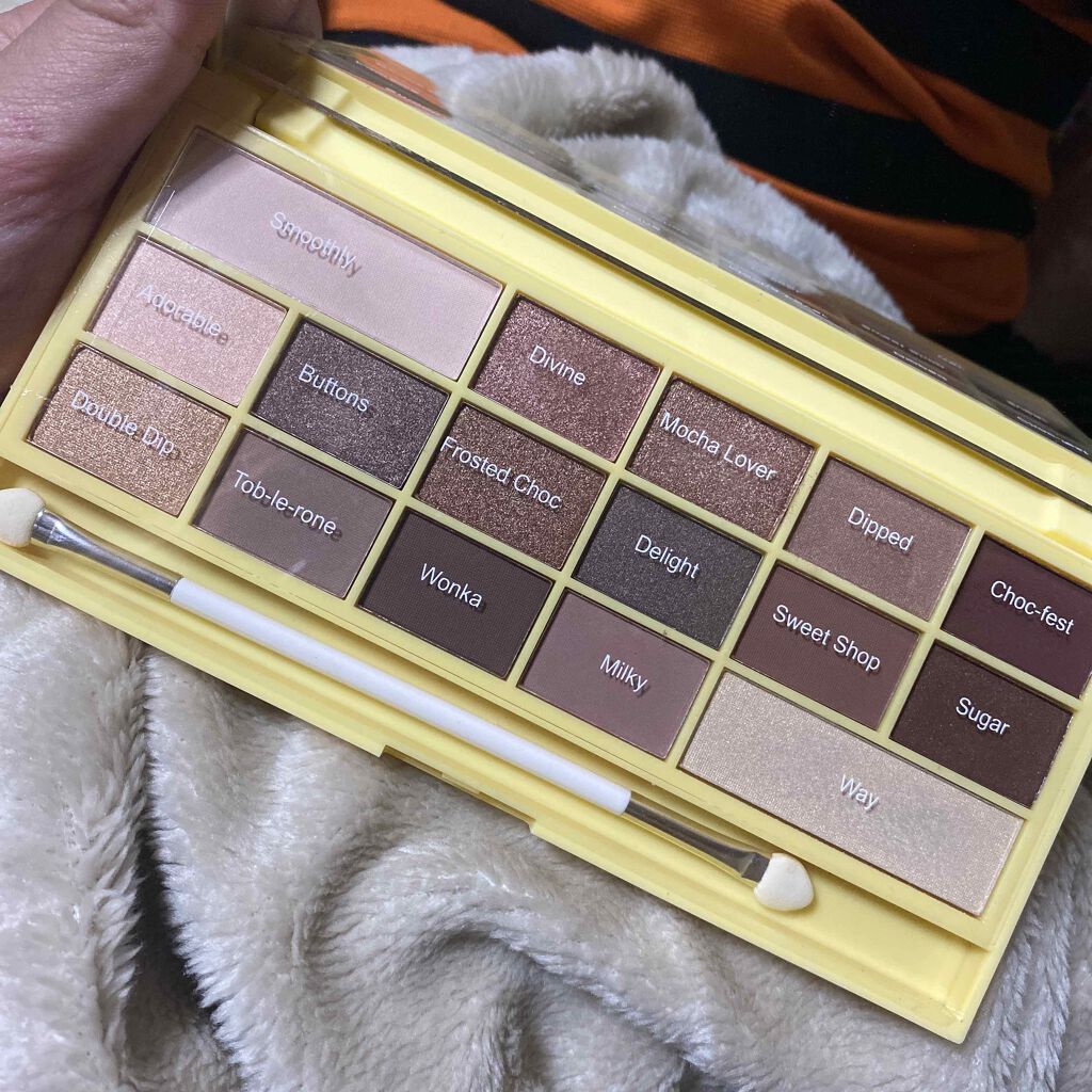 アイラブチョコレート/MAKEUP REVOLUTION/アイシャドウパレットを使ったクチコミ(1枚目)