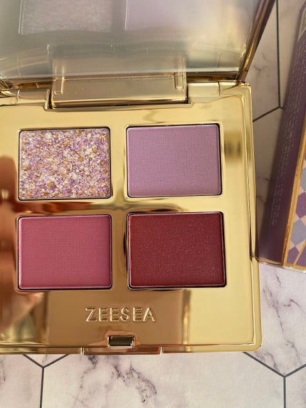 ドリームランドアイシャドウ ( 4シェード )/ZEESEA/アイシャドウパレットを使ったクチコミ(2枚目)
