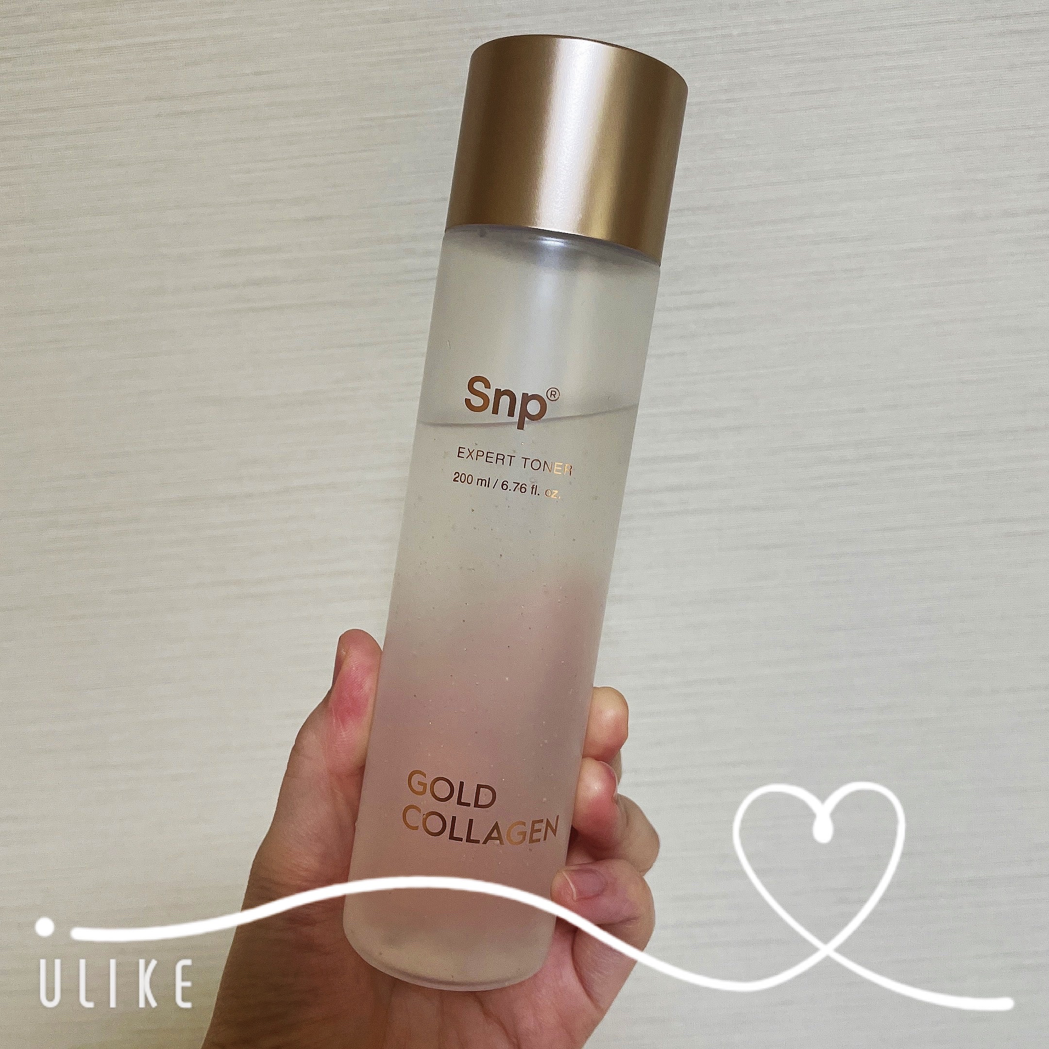 ゴールドコラーゲンエキスパートトナー/SNP/化粧水を使ったクチコミ（1枚目）