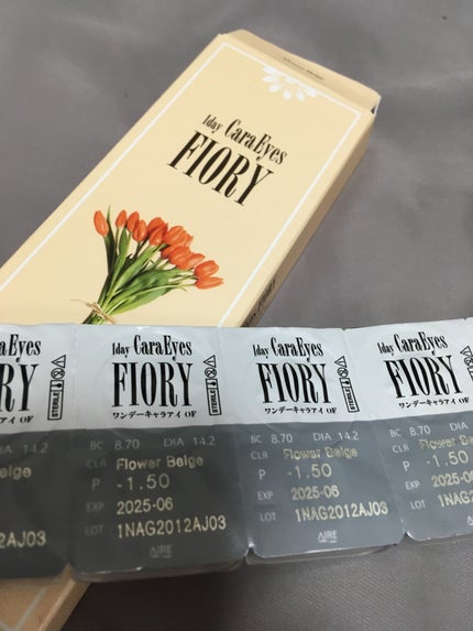 ワンデーキャラアイ カラーシリーズ/Cara Eyes/ワンデー(1DAY)カラコンを使ったクチコミ(1枚目)