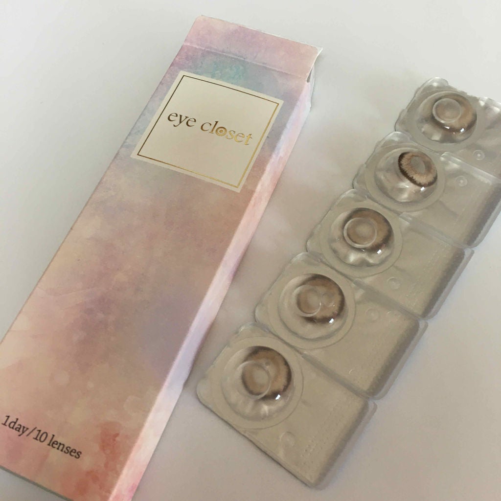 eye closet 1day SweetSeries "Girly"(アイクローゼットワンデースウィートシリーズ ガーリー)/EYE CLOSET/ワンデー(1DAY)カラコンを使ったクチコミ(3枚目)