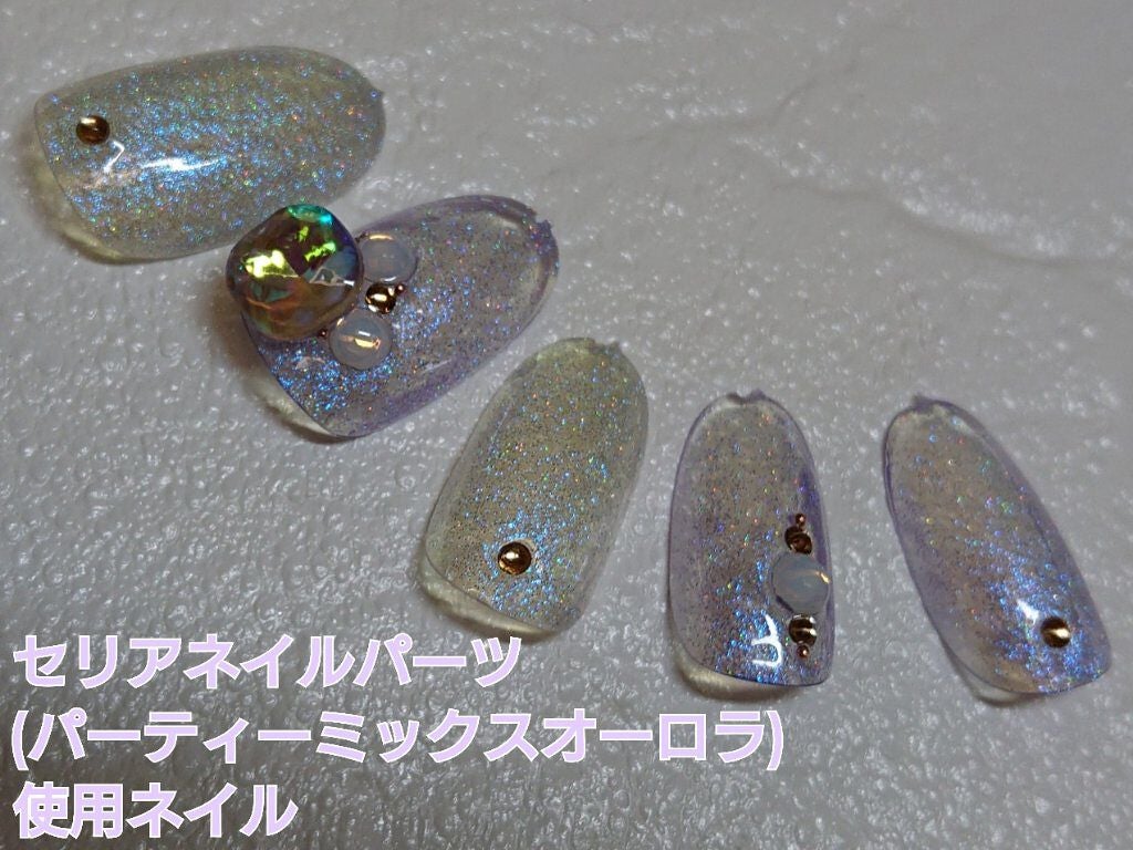 ジェルネイル(ライト対応)/セリア/ジェルネイルを使ったクチコミ(1枚目)