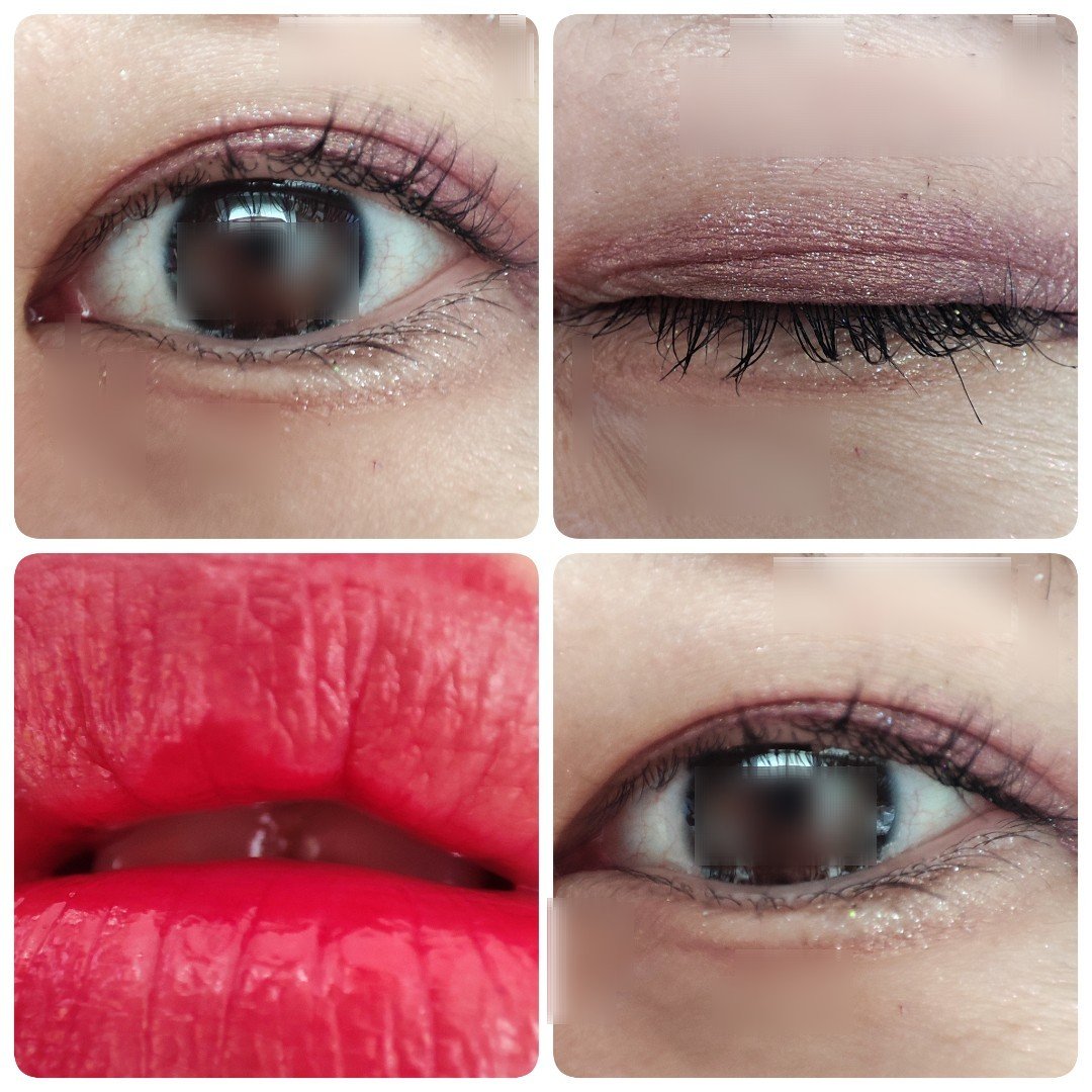 GO CRAZY DEWY LIPS/ABOUT TONE/リップグロスを使ったクチコミ（1枚目）