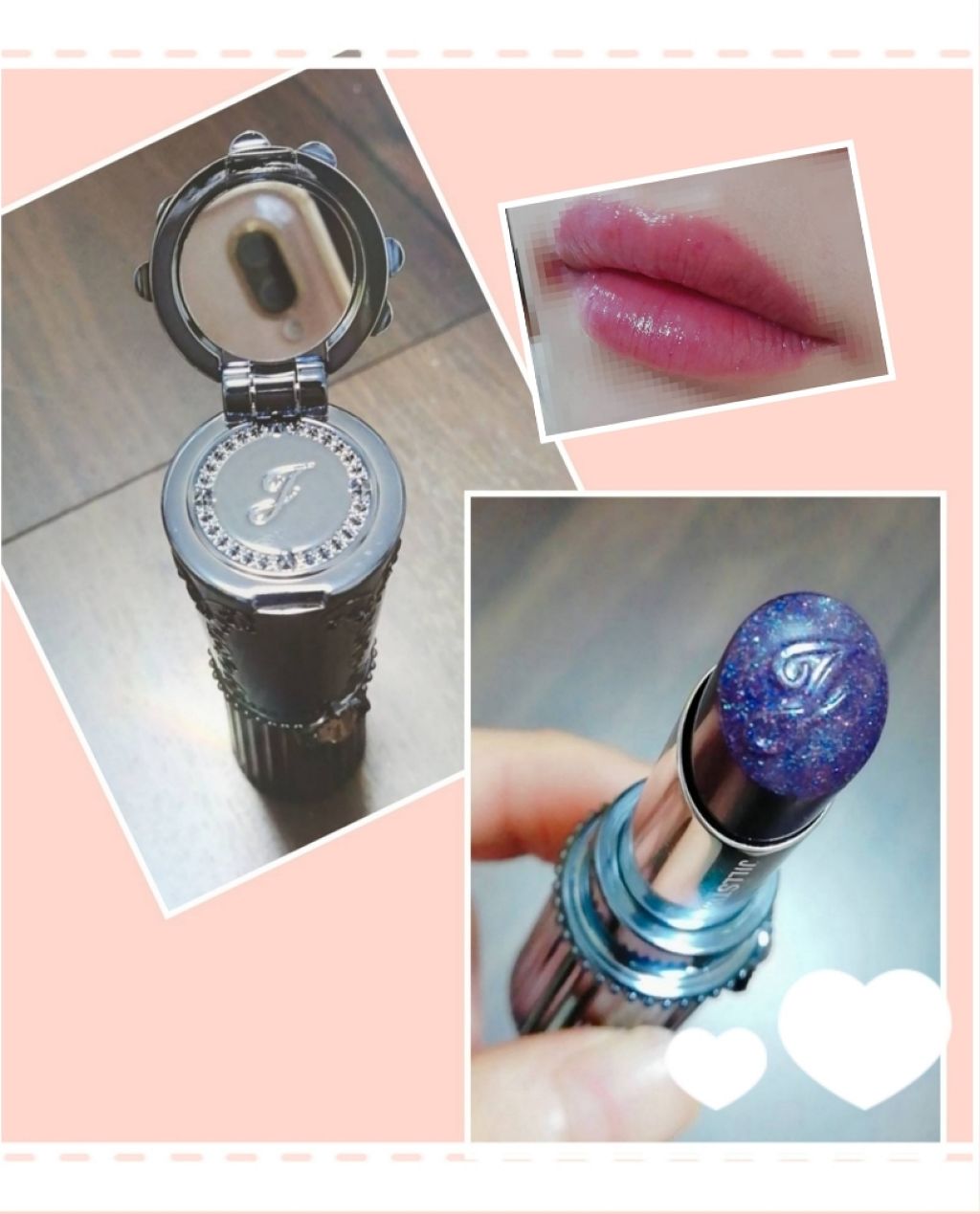 マイリップス ダズリングティント 01 midnight dazzle/JILL STUART/リップティントを使ったクチコミ（2枚目）