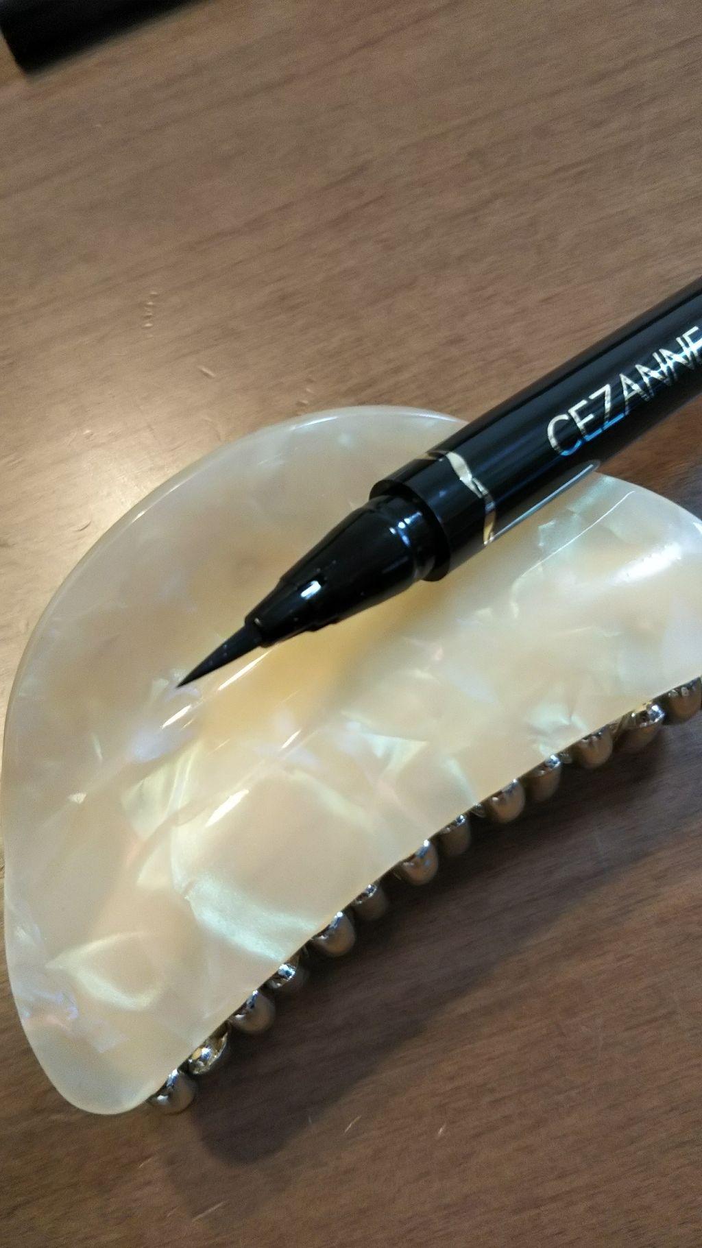 極細 アイライナーR/CEZANNE/リキッドアイライナーを使ったクチコミ（2枚目）