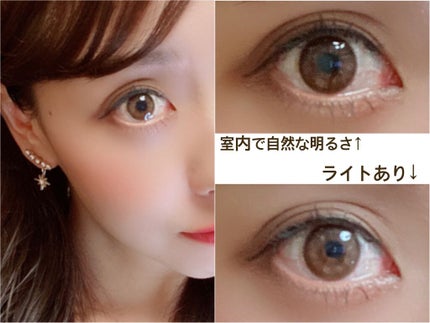 メローズワンデーミューズブラウン(Mellows 1day Muse Brown)/OLOLA/ワンデー(1DAY)カラコンを使ったクチコミ(2枚目)