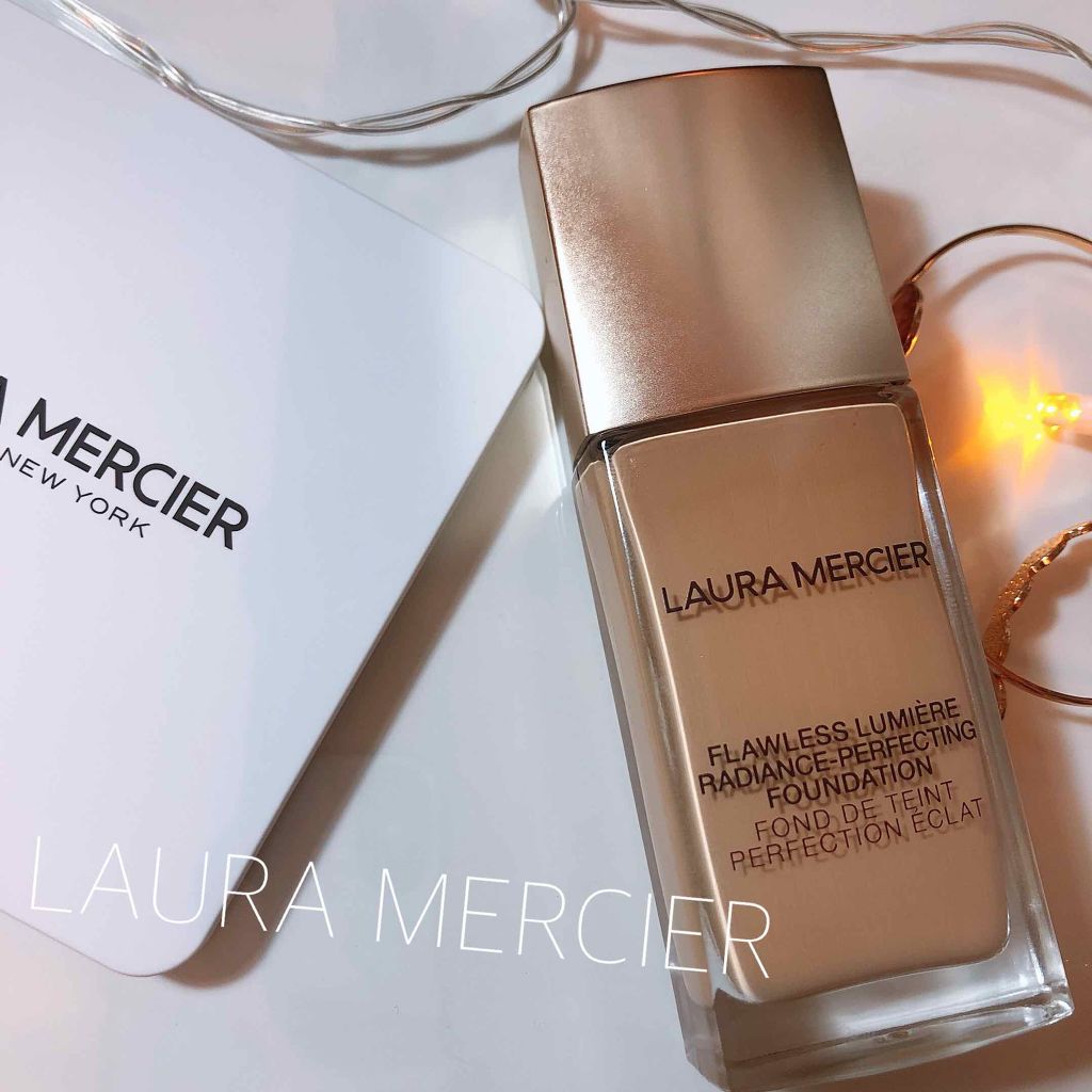 フローレス ルミエール ラディアンス パーフェクティング ファンデーション/ローラ メルシエ/リキッドファンデーションを使ったクチコミ(1枚目)