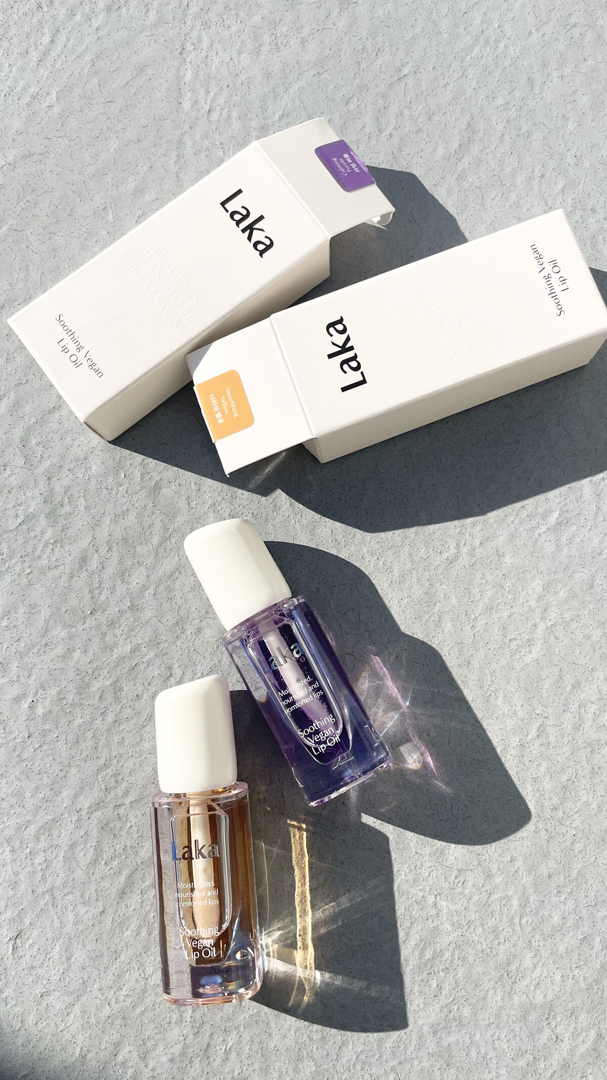 スージングヴィーガンリップオイル/Laka/リップオイルを使ったクチコミ（1枚目）