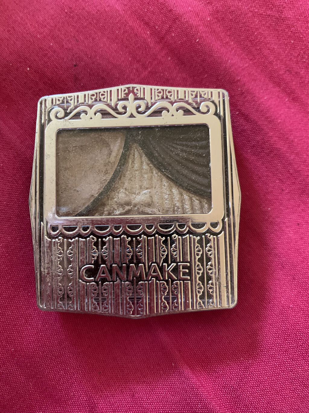 ジューシーピュアアイズ 01 クラシックピンクブラウン/キャンメイク/アイシャドウパレットを使ったクチコミ（1枚目）