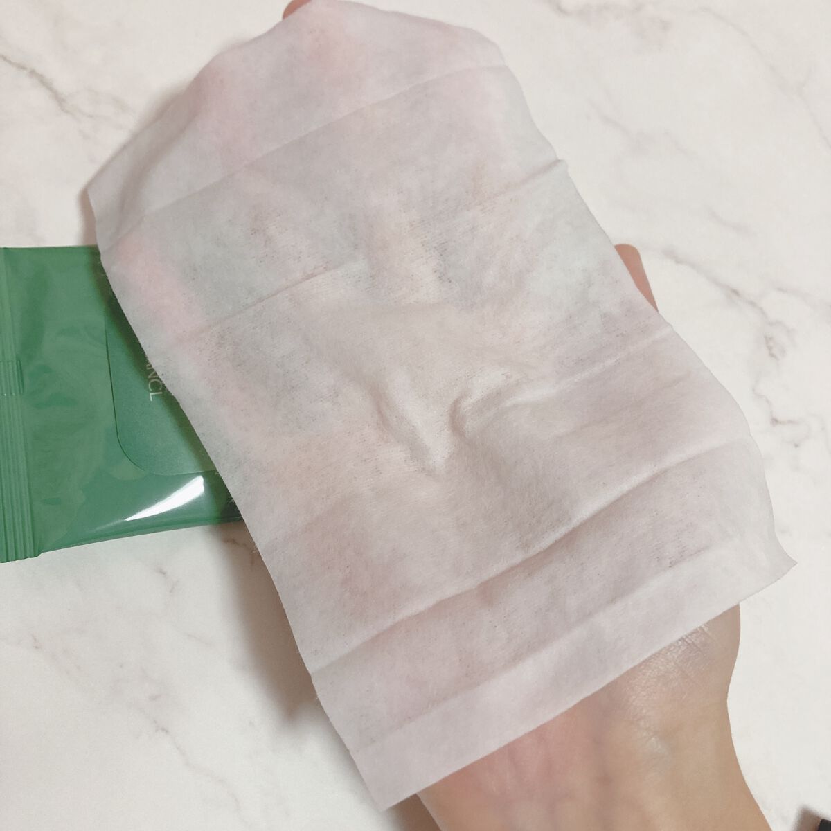 うるつるシートクレンジング/ボタニカルフォース/クレンジングシートを使ったクチコミ(3枚目)