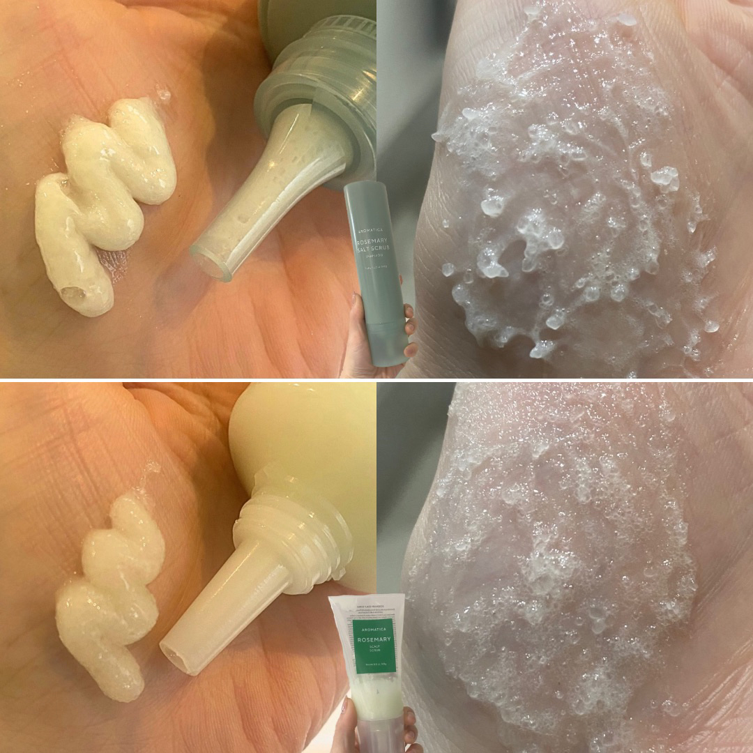 ローズマリーソルトスカルプシャンプー/AROMATICA/市販シャンプーを使ったクチコミ（2枚目）