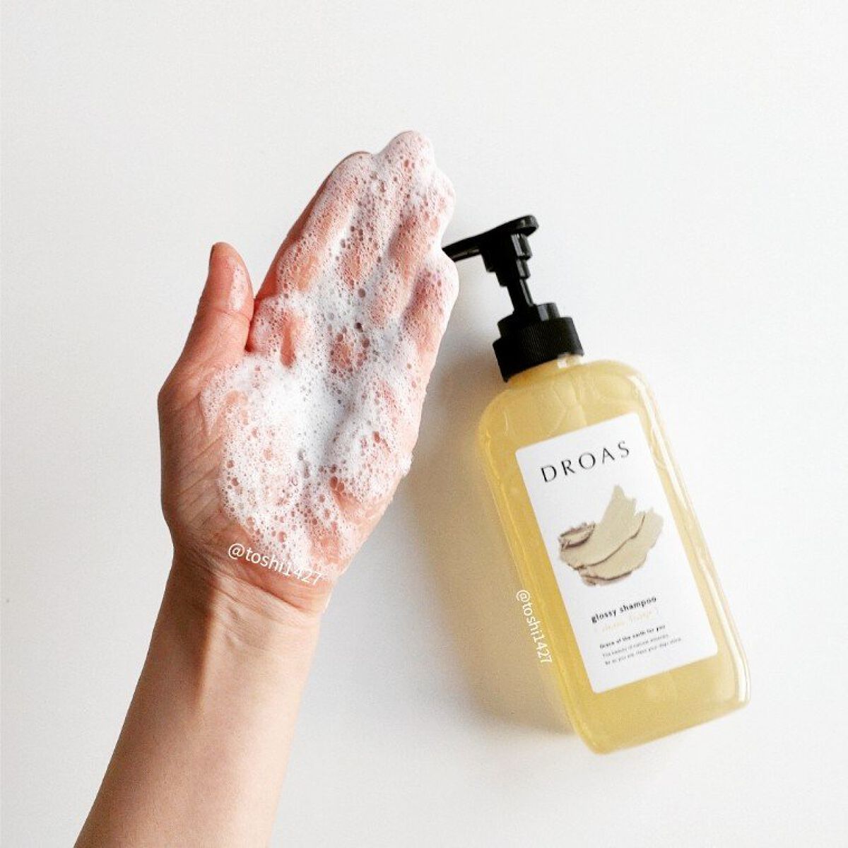 グロッシーシャンプー/DROAS/市販シャンプーを使ったクチコミ（3枚目）