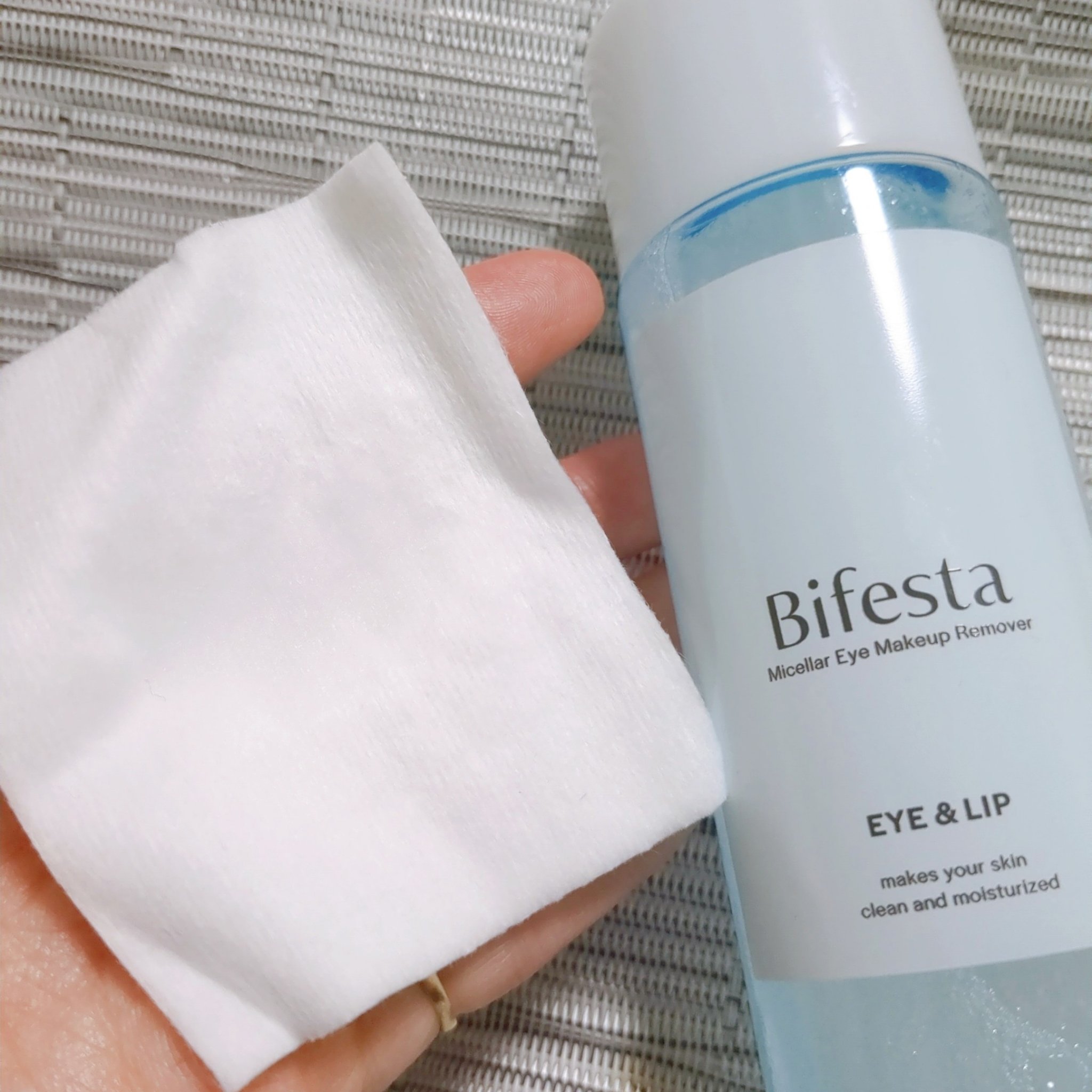 ミセラーアイメイクアップリムーバー/ビフェスタ/ポイントメイクリムーバーを使ったクチコミ（3枚目）