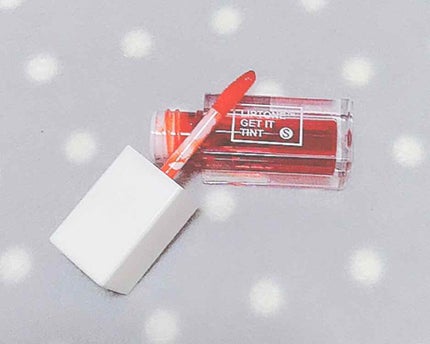 TONYMOLY×MONSTA X   Liptone Get It Tint S/TONYMOLY/口紅を使ったクチコミ(2枚目)