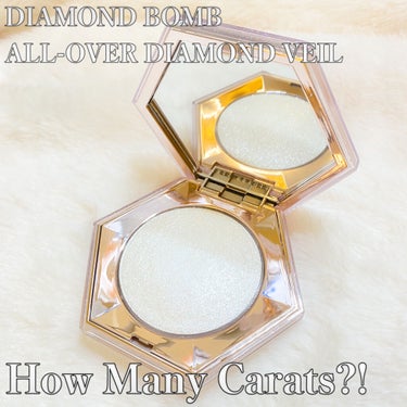▶︎FENTY BEAUTY BY RIHANNA
DIAMOND BOMB ALL-OVER DIAMOND VEIL
How many carats?!($39)

これも初めてFENTY BEAU