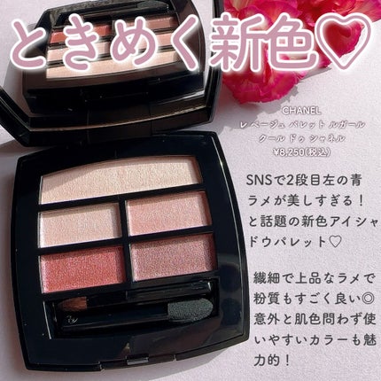 レ ベージュ パレット ルガール/CHANEL/アイシャドウパレットを使ったクチコミ(2枚目)