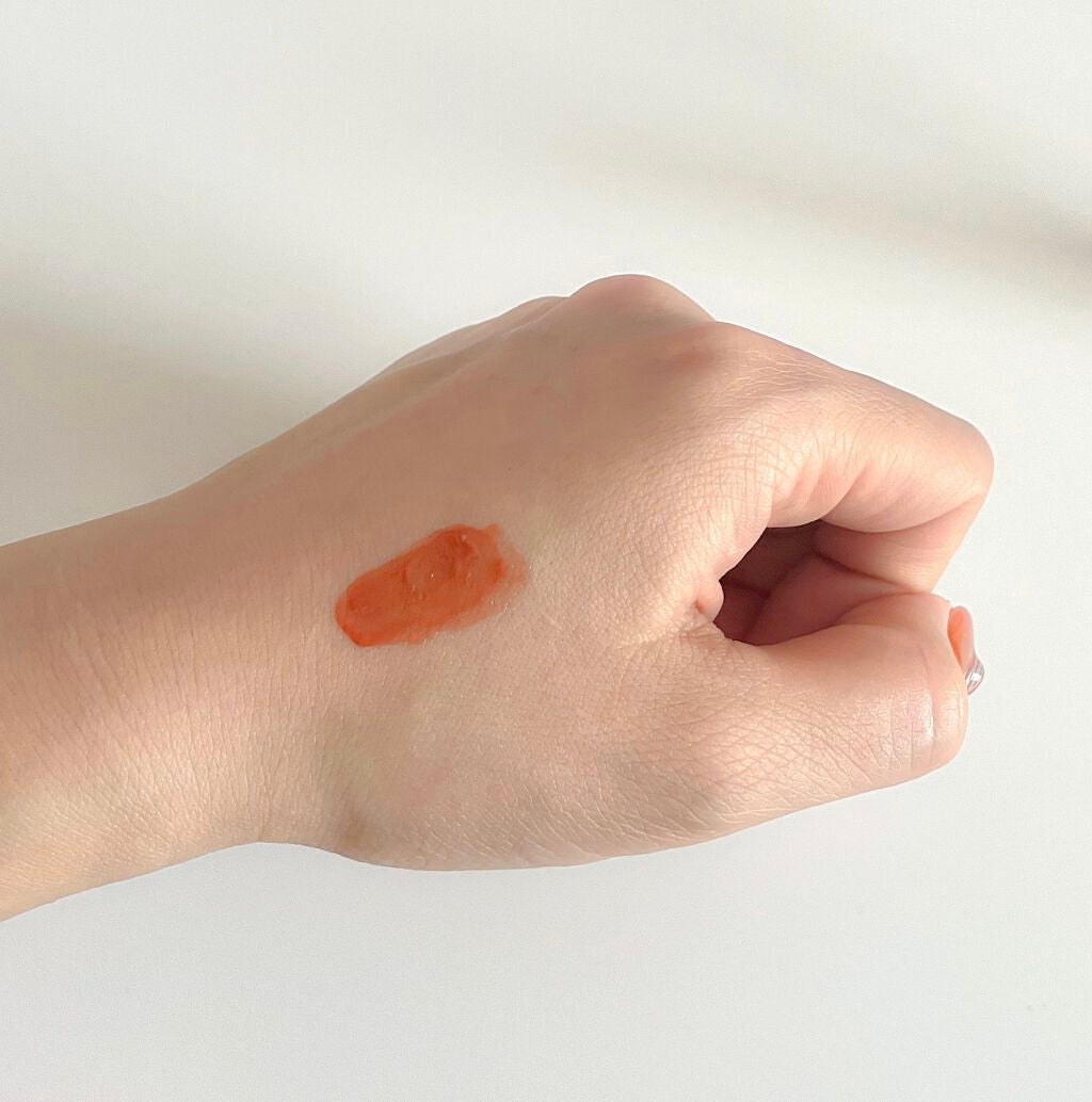 グラスティングウォーターティント 韓服エディション/rom&nd/リップティントを使ったクチコミ(3枚目)