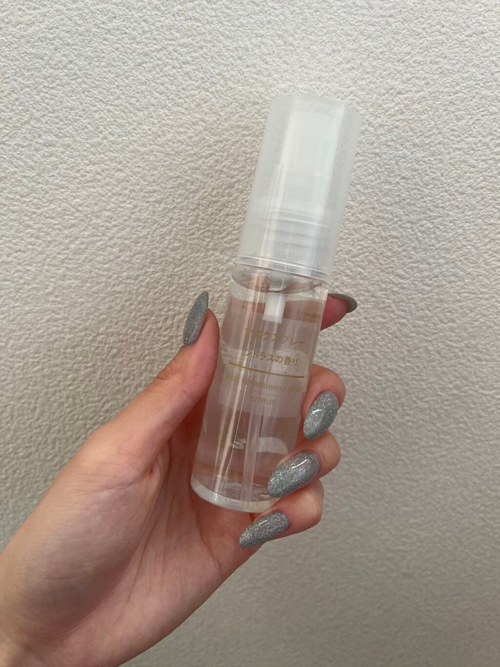 マスクスプレー・シトラスの香り/無印良品/香水(その他)を使ったクチコミ(1枚目)