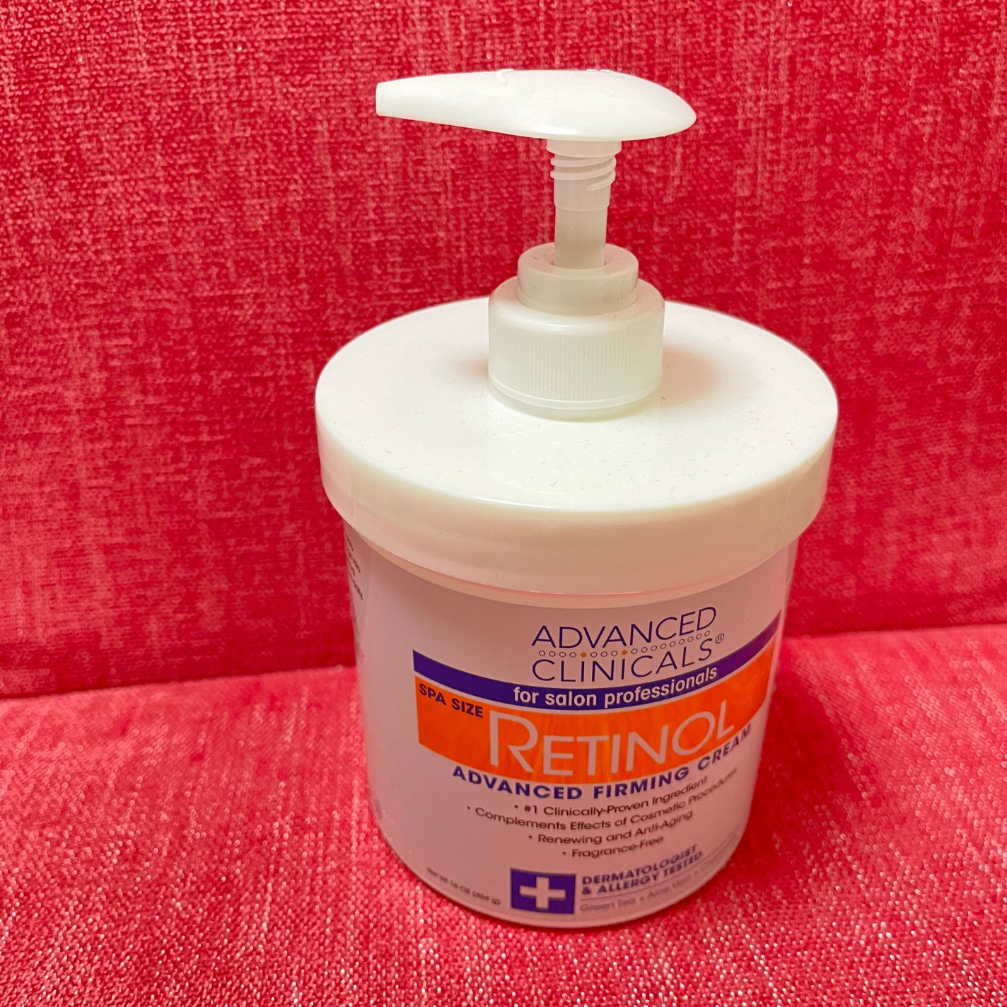 レチノールアドバンスドファーミングクリーム/ADVANCED CLINICALS/ボディクリームを使ったクチコミ(1枚目)