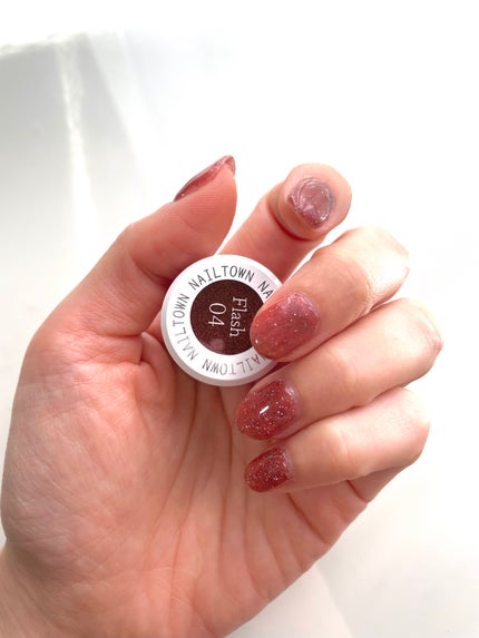 ネイルタウンジェル フラッシュジェル/NAILTOWN/ジェルネイルを使ったクチコミ(3枚目)