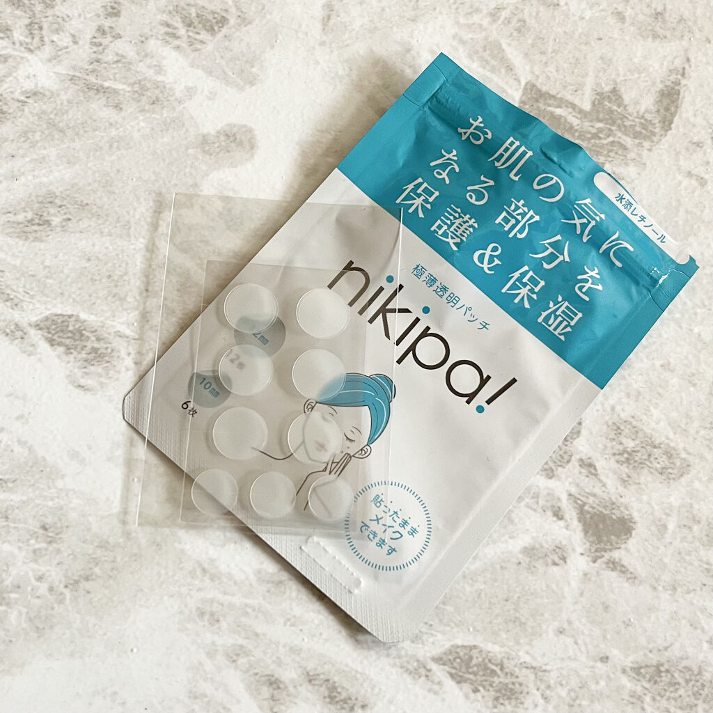 極薄透明パッチ nikipa!/金冠堂/にきびパッチを使ったクチコミ（2枚目）