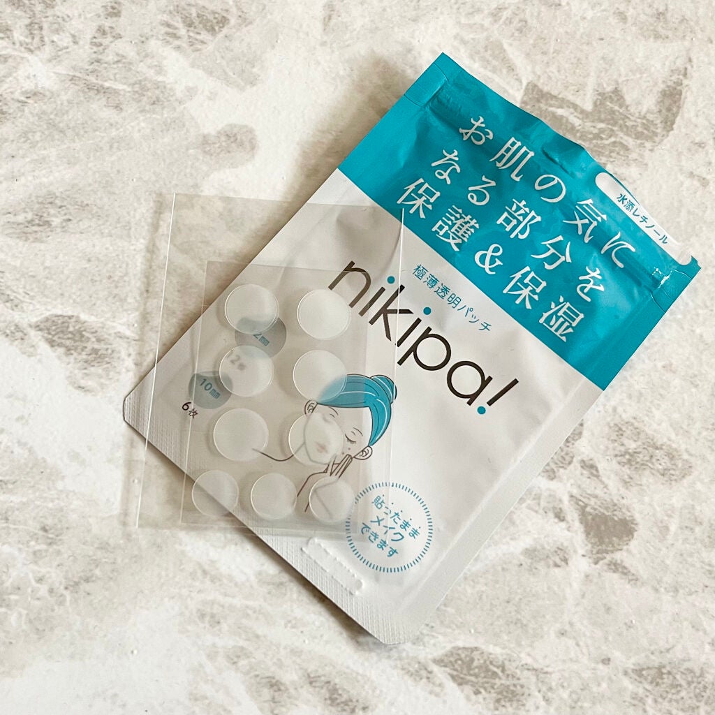 極薄透明パッチ nikipa!/金冠堂/にきびパッチを使ったクチコミ(2枚目)