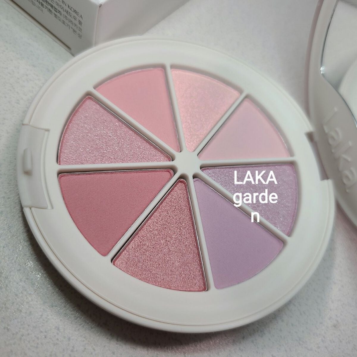 ミドルトーンアイシャドウコレクターパレット/Laka/アイシャドウパレットを使ったクチコミ(1枚目)