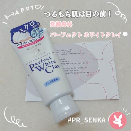 パーフェクトホワイトクレイ/SENKA(専科)/洗顔フォームを使ったクチコミ(1枚目)