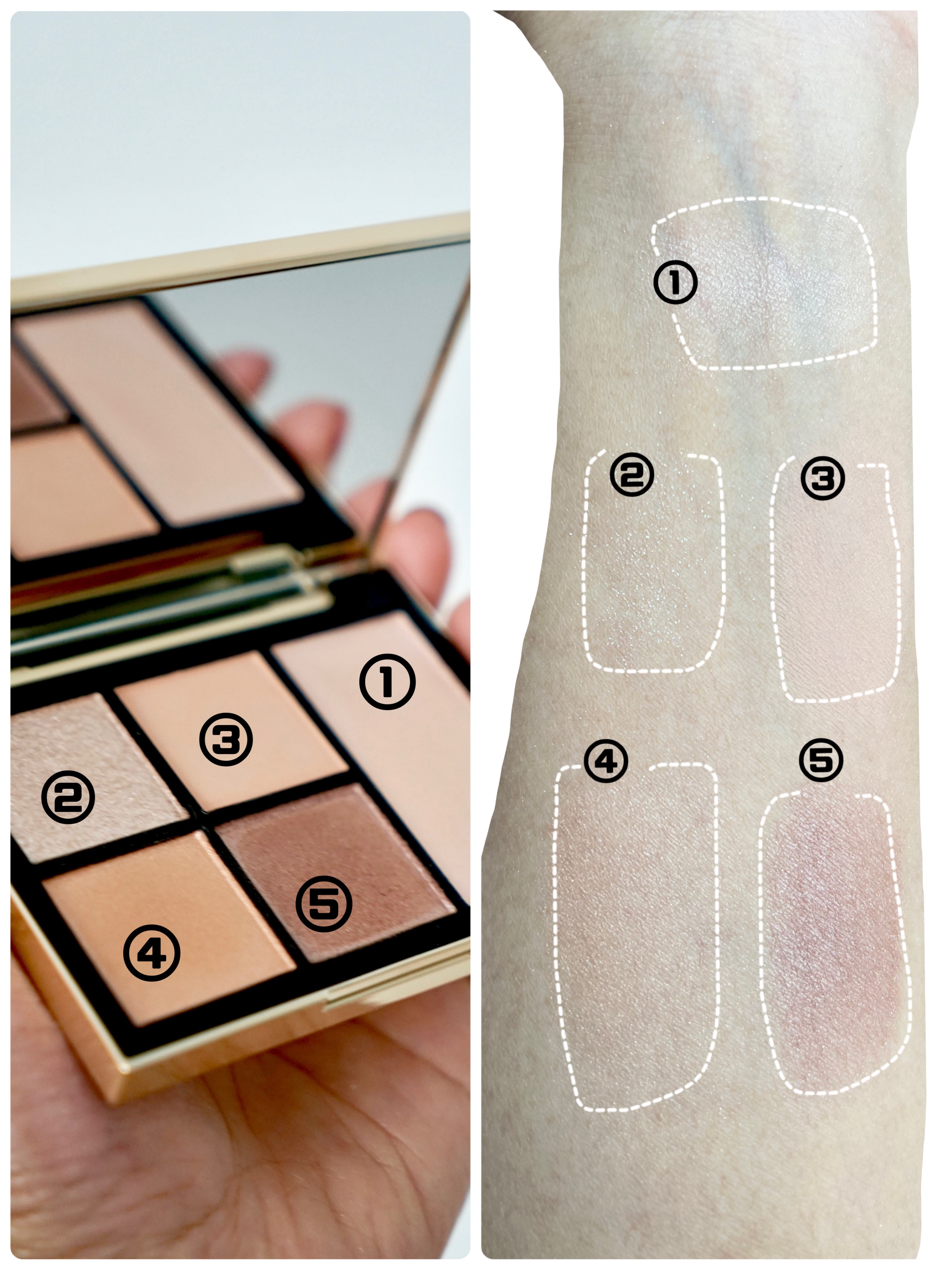 フェイス スタイリスト/SNIDEL BEAUTY/アイシャドウパレットを使ったクチコミ（3枚目）