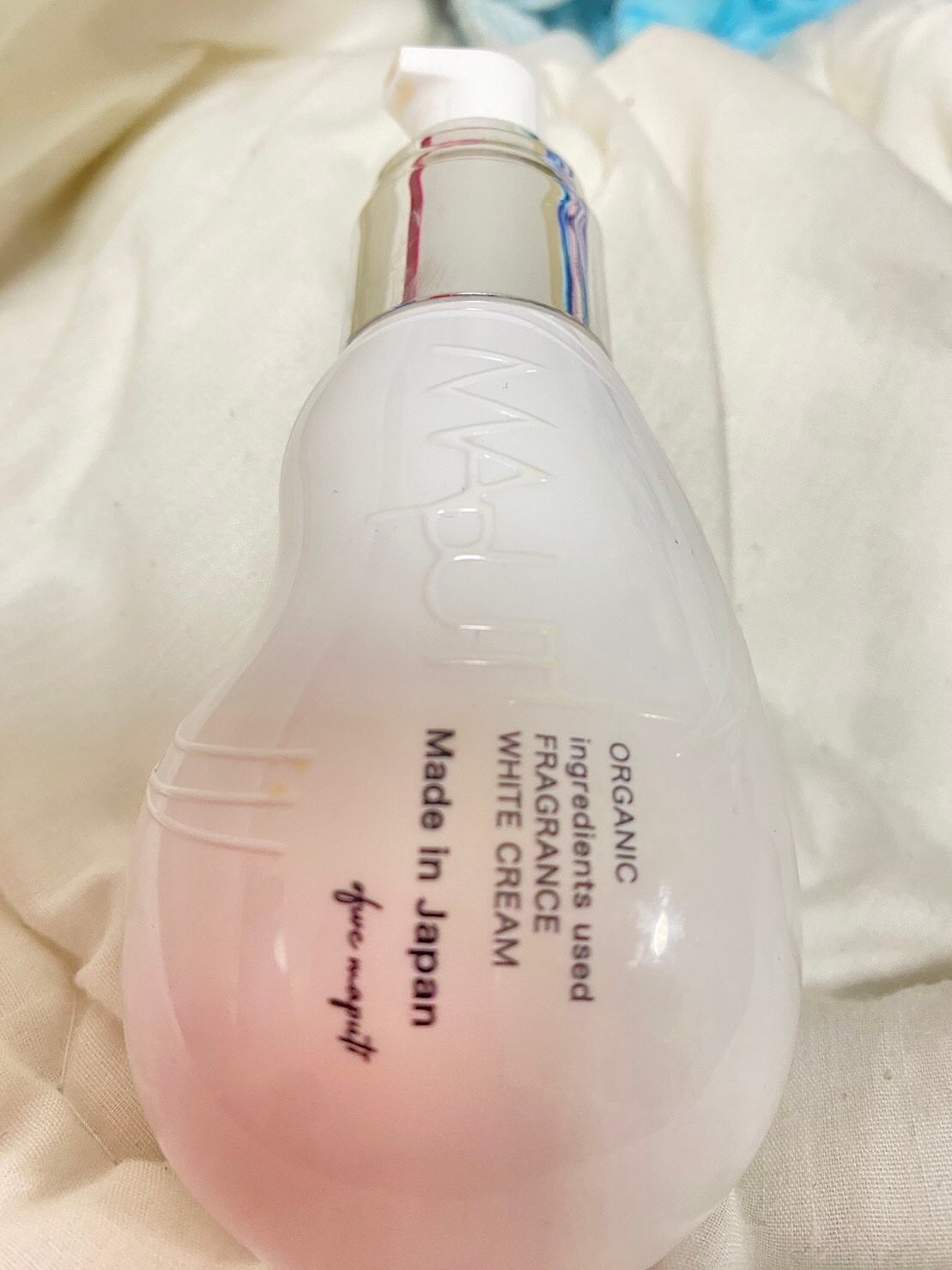 オーガニックフレグランスホワイトクリーム/MAPUTI/デリケートゾーンケアを使ったクチコミ(1枚目)