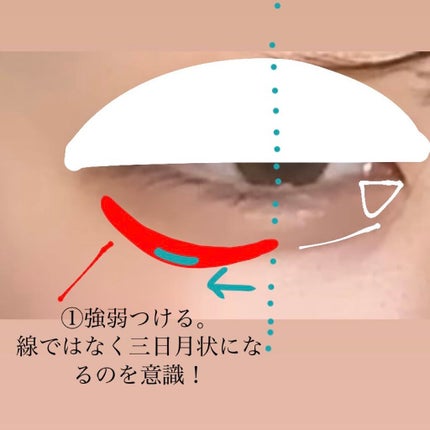 描くふたえアイライナー/CEZANNE/リキッドアイライナーを使ったクチコミ(2枚目)