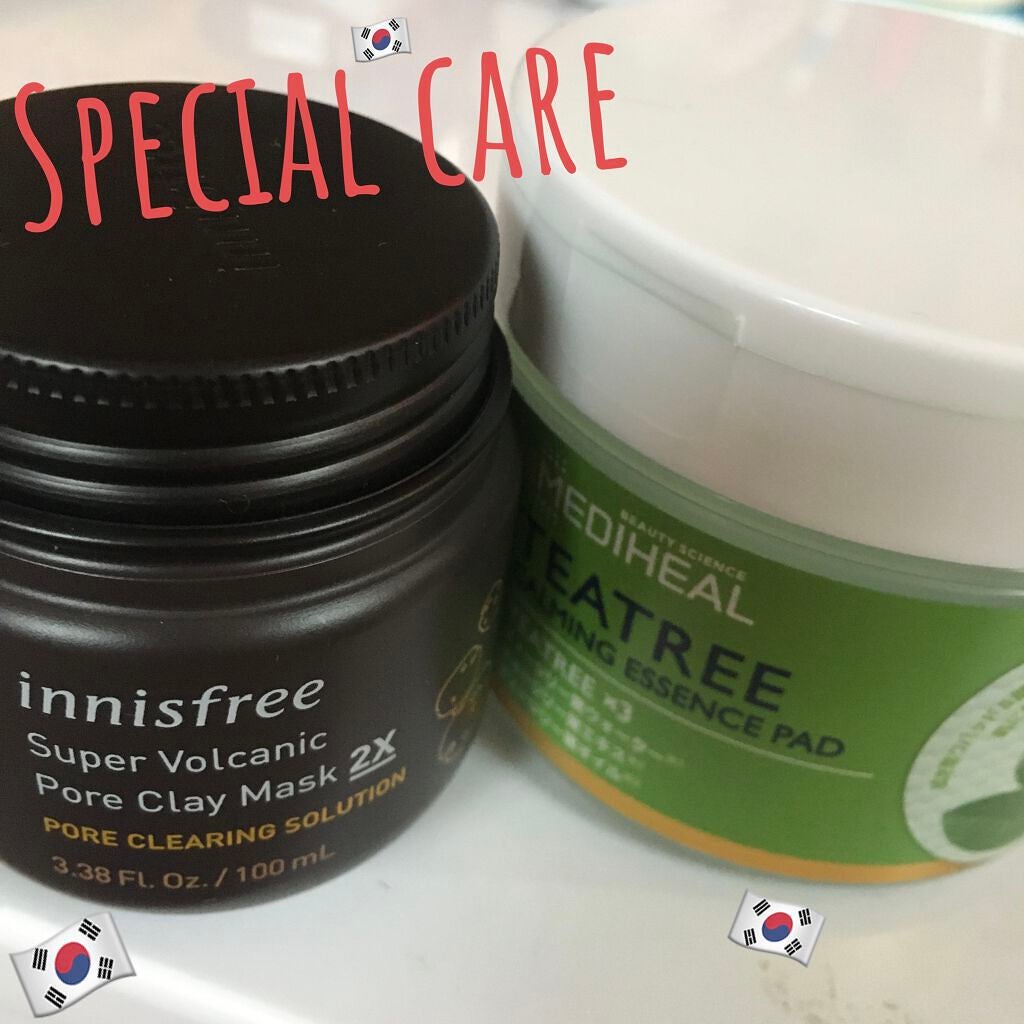 ティーツリーカーミングエッセンスパッド/MEDIHEAL/トナーパッドを使ったクチコミ(1枚目)