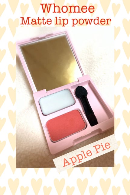 マットリップパウダー/WHOMEE/口紅を使ったクチコミ(1枚目)