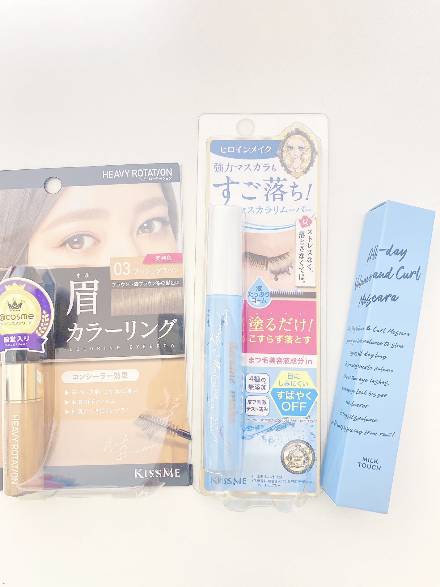 カラーリングアイブロウ/ヘビーローテーション/眉マスカラを使ったクチコミ(1枚目)