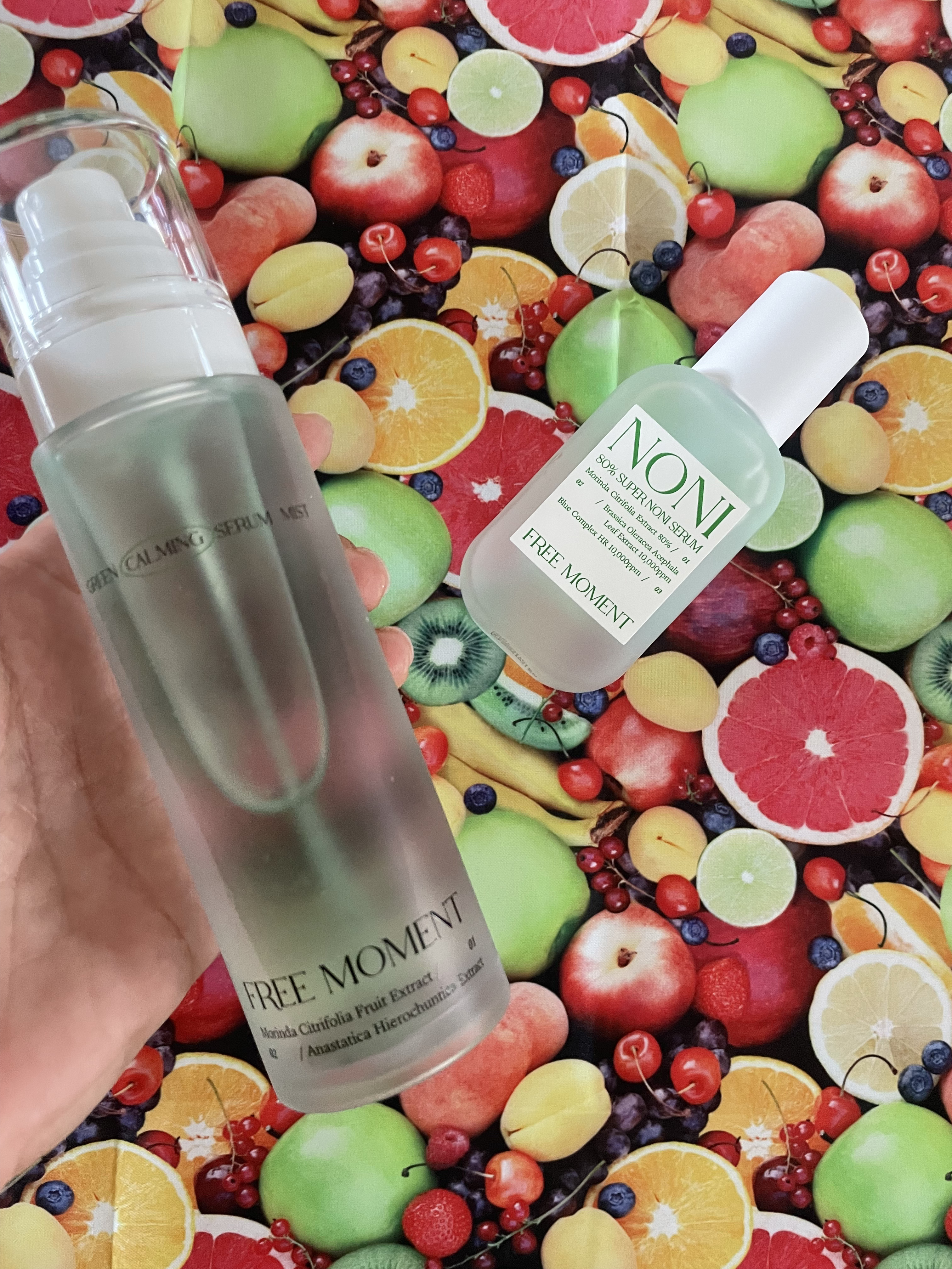 グリーンカーミングセラムミスト/Free Moment /ミスト状化粧水を使ったクチコミ（2枚目）