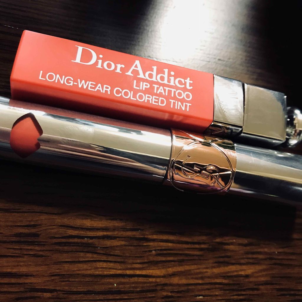 ヴォリュプテ ティントインオイル/YVES SAINT LAURENT BEAUTE/リップグロスを使ったクチコミ（1枚目）