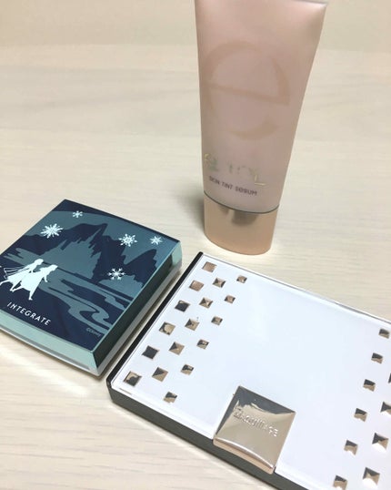 スキンティントセラム/excel/リキッドファンデーションを使ったクチコミ(1枚目)