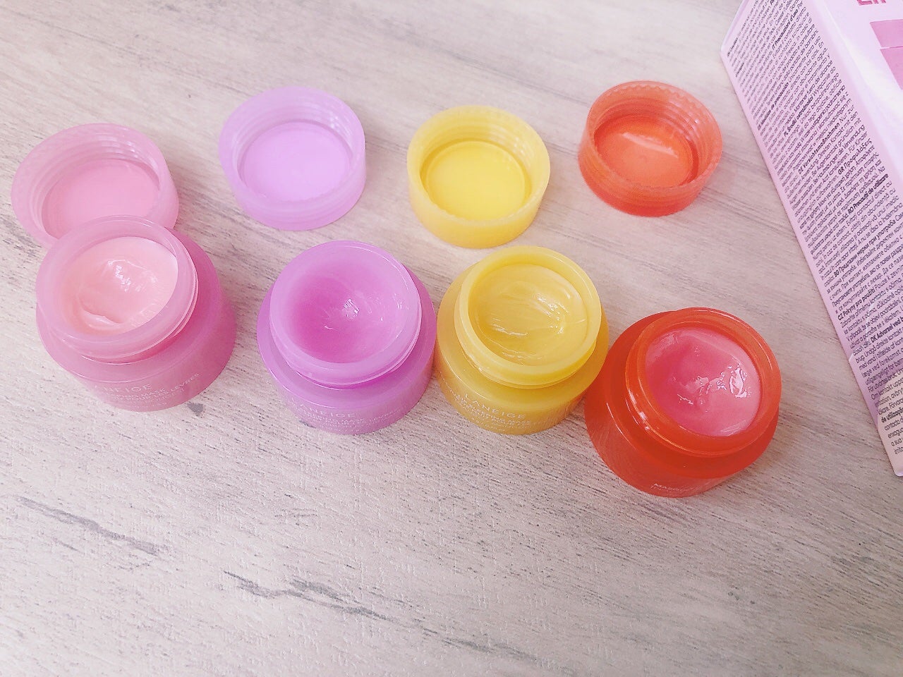 リップスリーピングマスク ドリーミーリップキット/LANEIGE/その他キットセットを使ったクチコミ(2枚目)