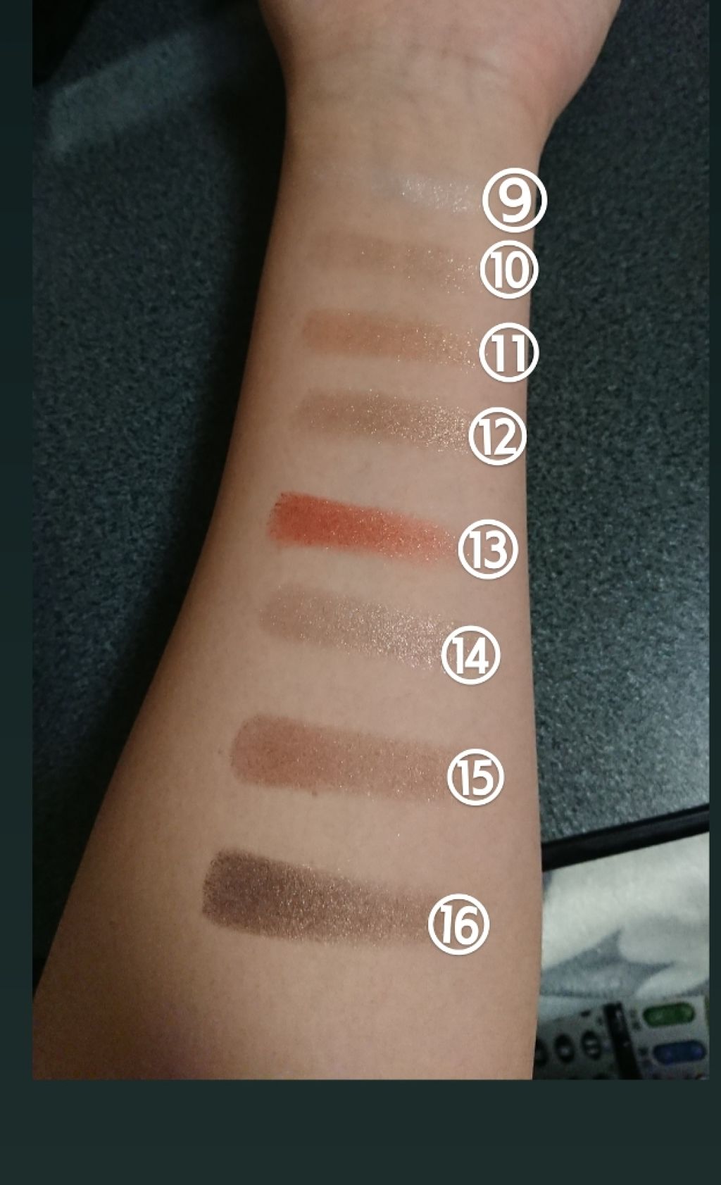 リシェ グラマラスモード アイパレット/Visée/アイシャドウパレットを使ったクチコミ(4枚目)