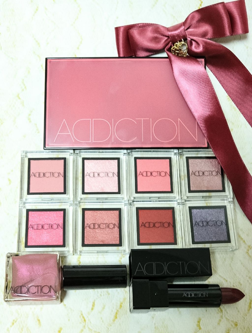 アディクション ザ アイシャドウ 143 Burnt Pink (M)★限定色/ADDICTION/単色アイシャドウを使ったクチコミ（1枚目）