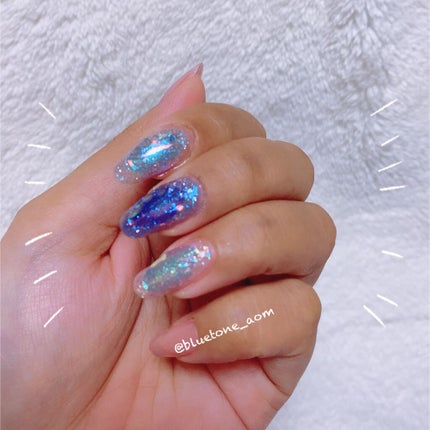 ミリオンシャイン トップコート/D-UP/ネイルトップコートを使ったクチコミ(1枚目)