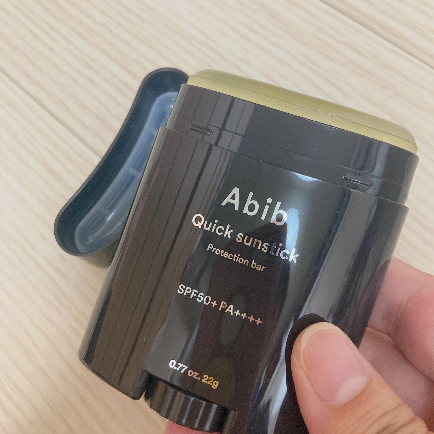 クイック サンスティック プロテクションバー/Abib /日焼け止めスティックを使ったクチコミ(6枚目)