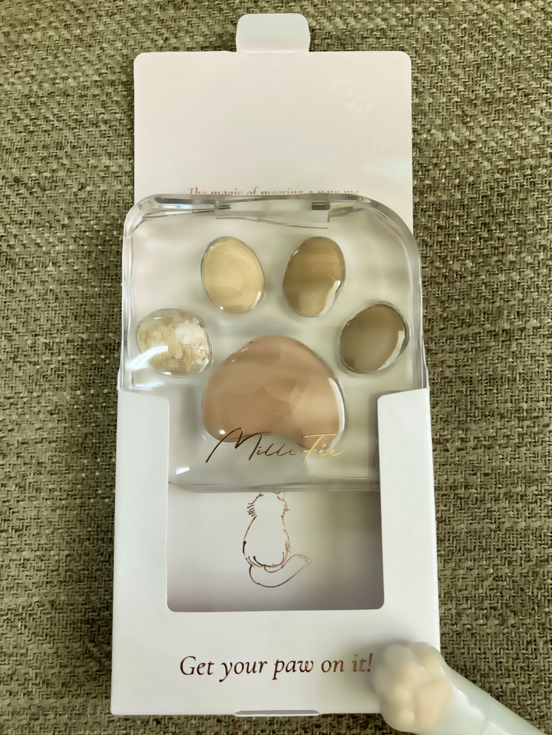 ミャオパウズアイシャドウパレット/MilleFée/アイシャドウパレットを使ったクチコミ（2枚目）