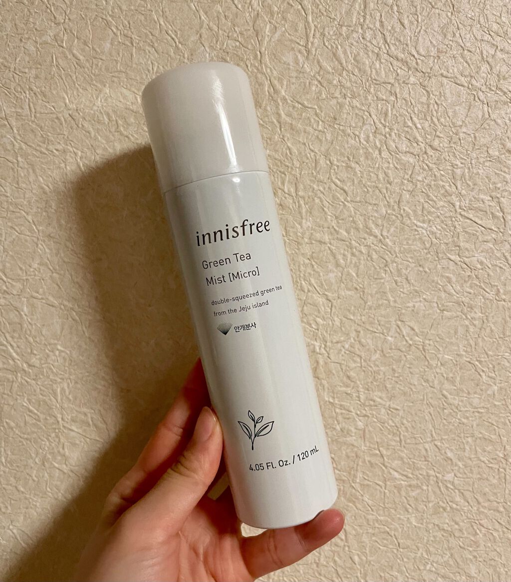 グリーンティー ヒアルロン ミスト/innisfree/ミスト状化粧水を使ったクチコミ(1枚目)
