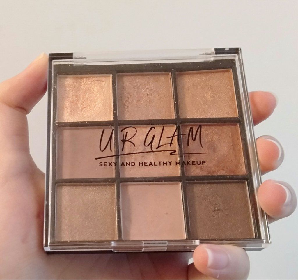 UR GLAM BLOOMING EYE COLOR PALETTE/U R GLAM/アイシャドウパレットを使ったクチコミ(1枚目)
