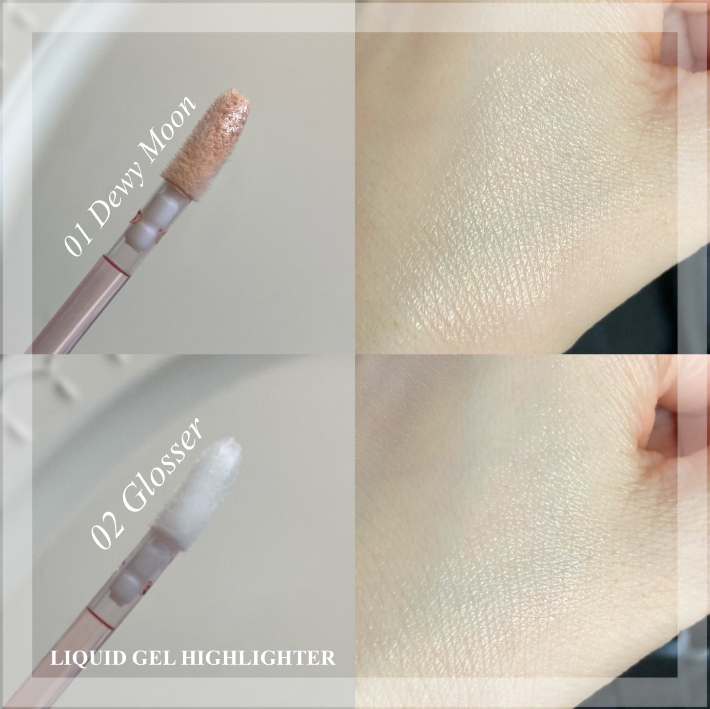 グリント リキッドハイライター/Glint/リキッドハイライトを使ったクチコミ（3枚目）